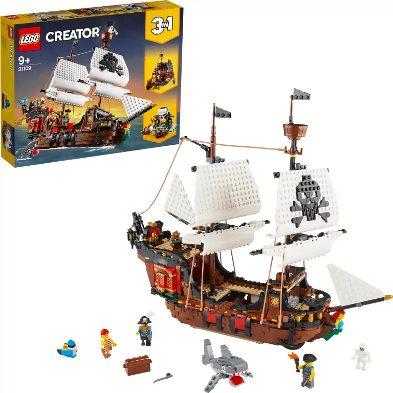 LEGO® Creator. Statek piracki. 31109 - tantis.pl