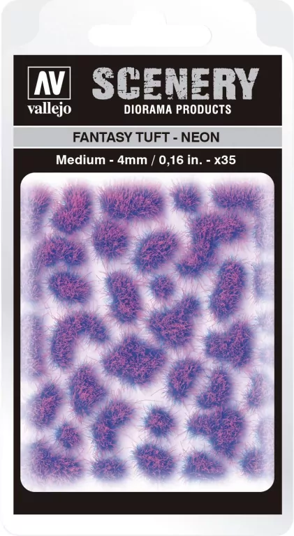 Vallejo: SC430 - Scenery - Fantasy Tuft - Neon (4 mm x 35) - tantis.pl