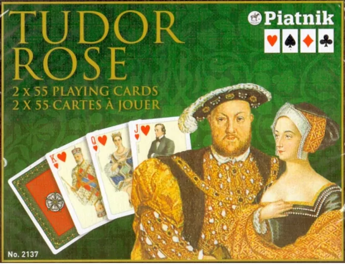 Karty do gry lux tudor rose - tantis.pl