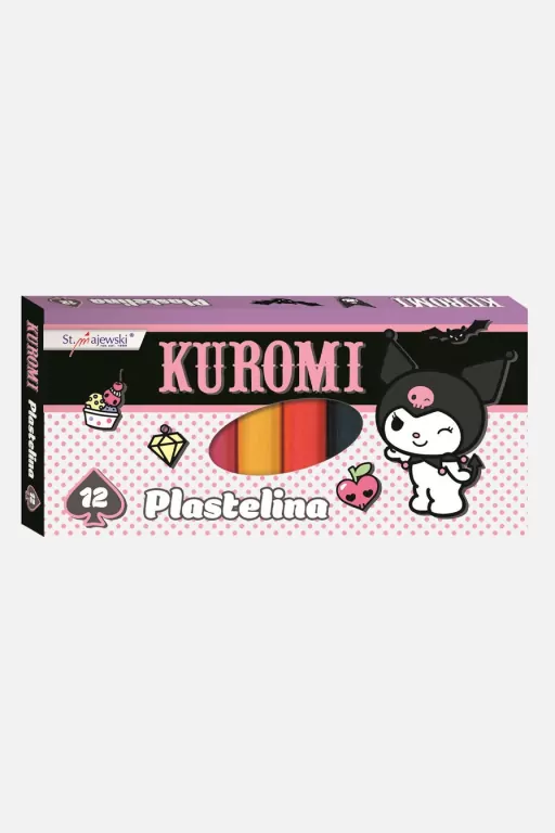 Plastelina 12 kolorów Kuromi - tantis.pl
