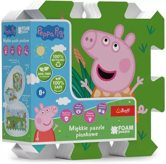 Układanka Puzzlopianka - Peppa Pig 2023 TREFL - tantis.pl