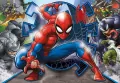 Puzzle 104. Supercolor. Marvel Spiderman - tantis.pl