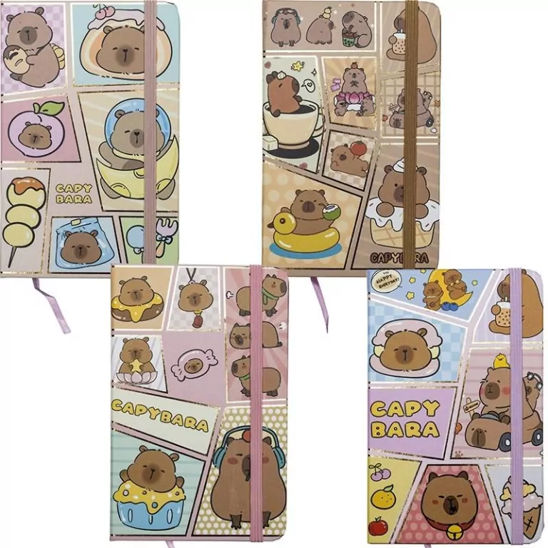 Notes Kapibara A6/80K 81361 mix - tantis.pl