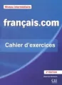 Francais.com Niveau intermediaire Ćwiczenia + klucz - tantis.pl