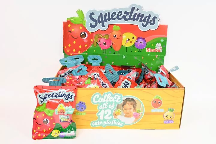 Squeezlings Seria 1, 8 cm MIX - tantis.pl
