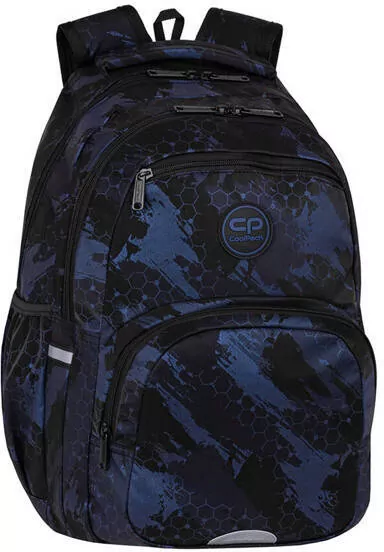 Plecak młodzieżowy Coolpack Pick Trace Navy - tantis.pl