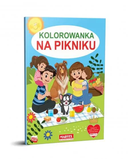 Na pikniku. Kolorowanki - tantis.pl