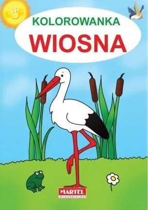 Wiosna. Kolorowanka - tantis.pl