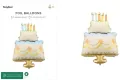 Balon foliowy Tort 62x104cm - tantis.pl