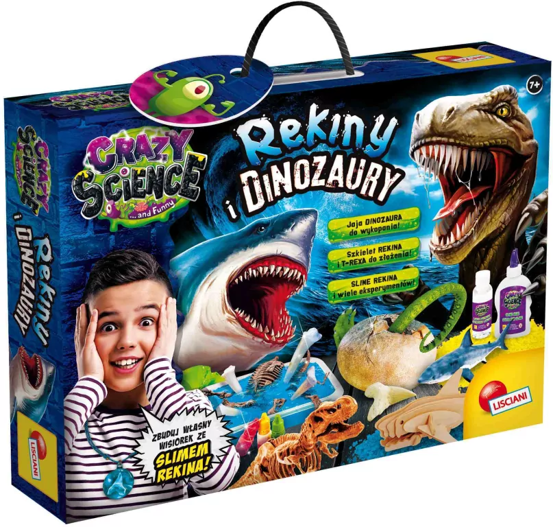 Crazy Science - Rekiny i dinozaury - tantis.pl