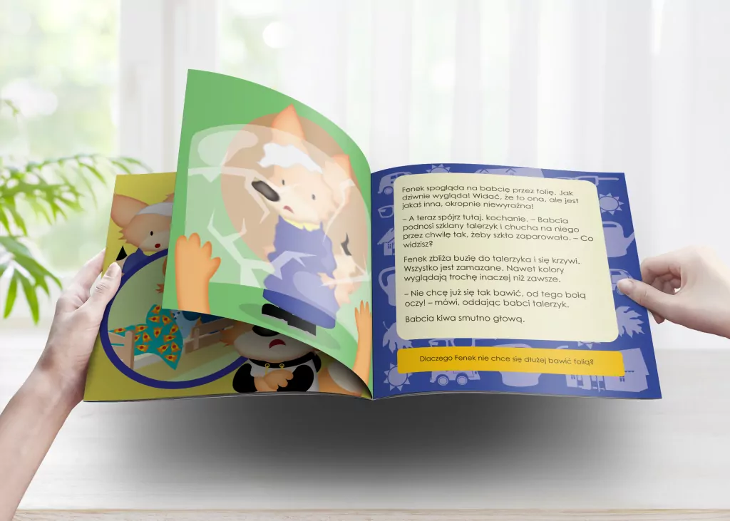 Wzrok. Zmysły. Przygody Fenka - tantis.pl