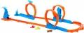 Hot Wheels Track Creator Tor Trzy Pętle - tantis.pl