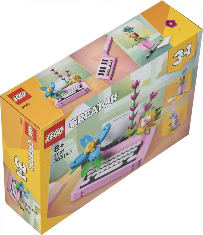 LEGO® Maszyna do pisania z kwiatami 31169 - tantis.pl