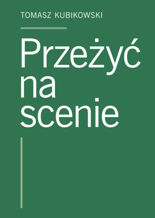Przeżyć na scenie - tantis.pl