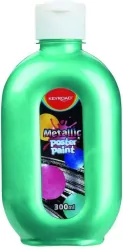 Keyroad. Farba plakatowa metaliczna, zielona 300ml