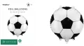 Balon foliowy Piłka nożna 35x35cm - tantis.pl