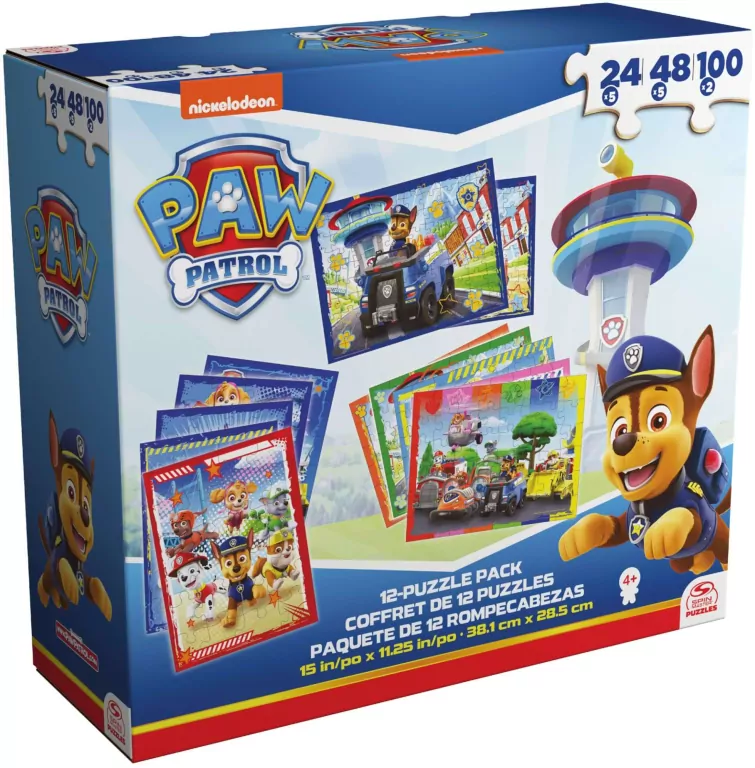 Puzzle 12 układanek Psi Patrol - tantis.pl