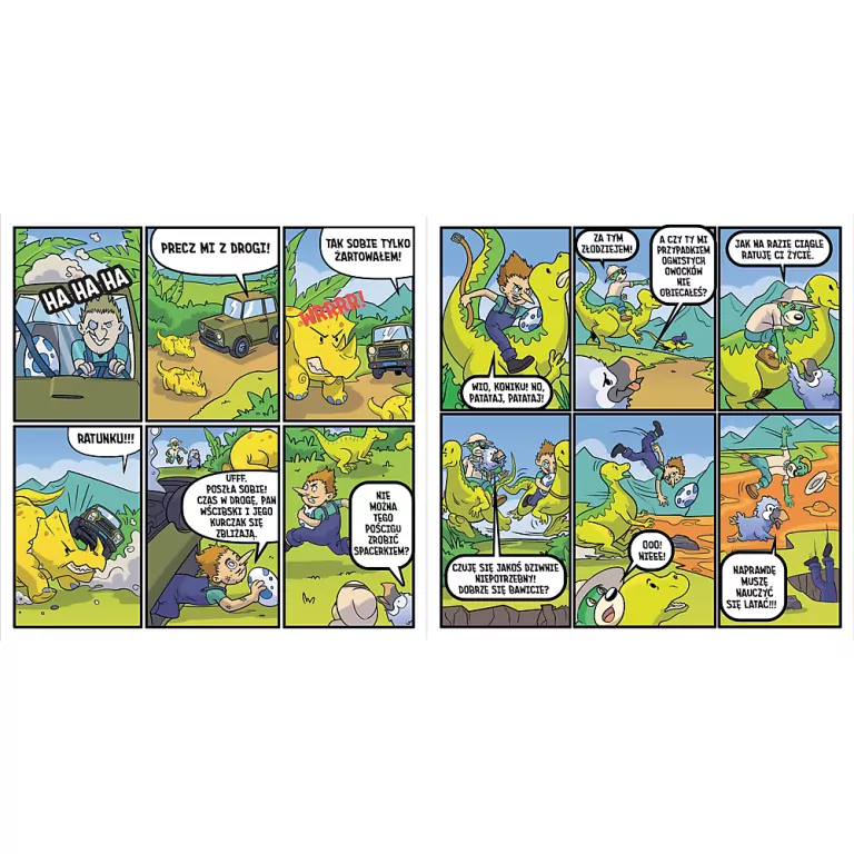 Spy Guy Komiks. Dinozaury TREFL - tantis.pl