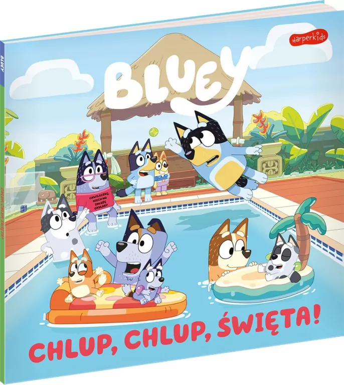 Bluey. Chlup, chlup, Święta! Moja czytanka - tantis.pl
