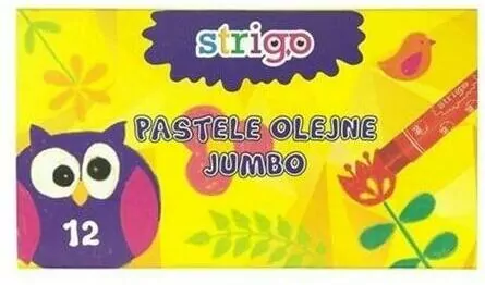 Pastele olejne Jumbo12 kolorów SSC029 - tantis.pl