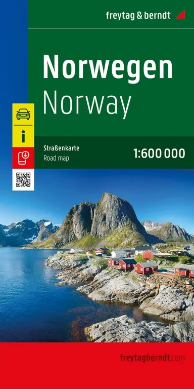 Mapa Norwegia 1:600 000 - tantis.pl