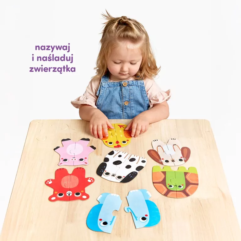 CzuCzu. Zwierzątka. Moje pierwsze puzzle. 15m+ - tantis.pl