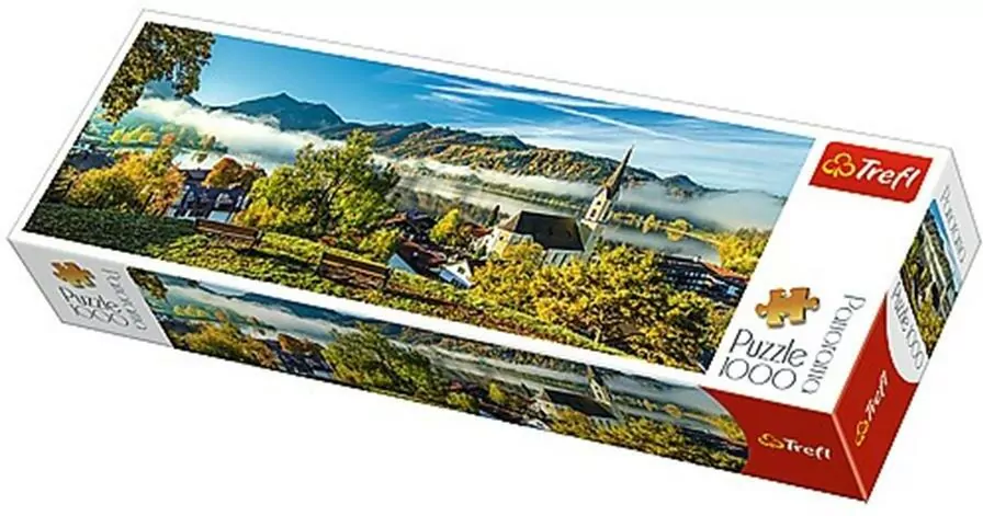 Puzzle 1000 panorama. Nad jeziorem Schliersee 29035 - tantis.pl
