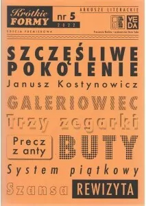 Szczęśliwe pokolenie. Krótkie formy 5/2022 - tantis.pl