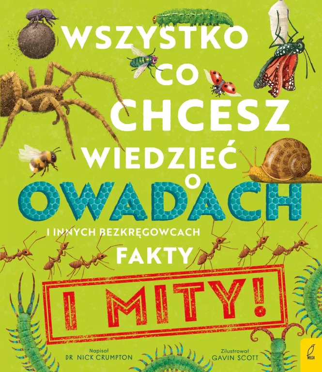Wszystko, co chcesz wiedzieć o owadach i innych bezkręgowcach. Fakty i mity - tantis.pl