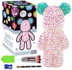 Zestaw artystyczny figurka diamentowa Miś