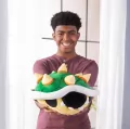 Pluszak Bowser Shell Super Mario 22cm - tantis.pl