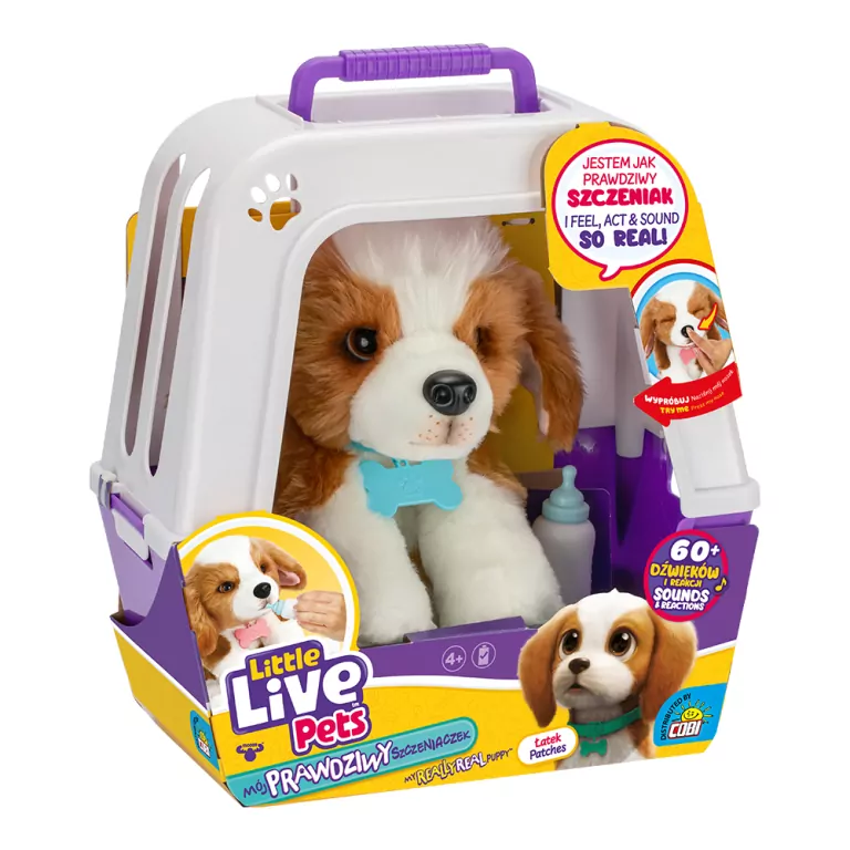 Mój prawdziwy szczeniaczek Łatek. Little Live Pets