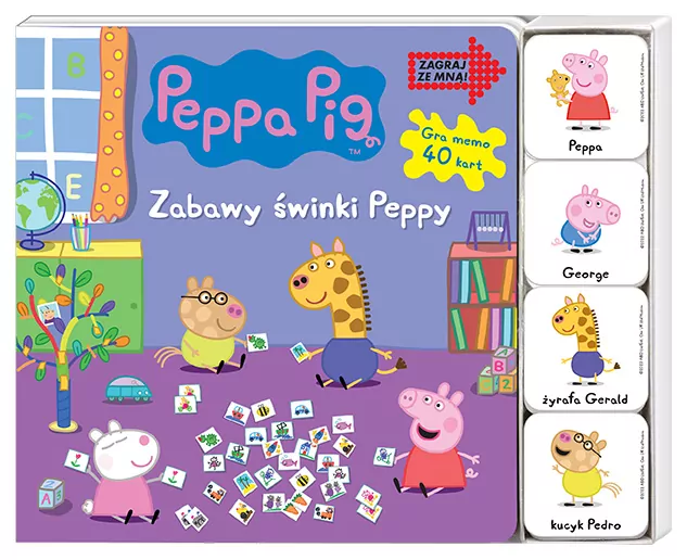 Peppa Pig. Zabawy świnki Peppy. Zagraj ze mną. Cz.3 - tantis.pl