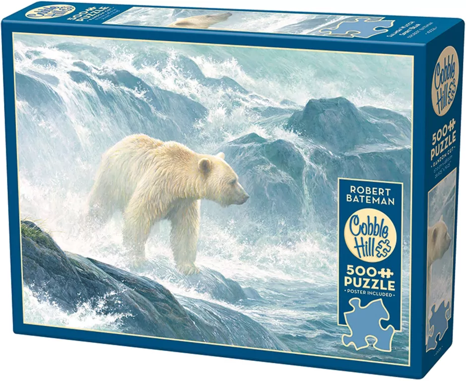 Puzzle 500 Niedźwiedź polarny - tantis.pl
