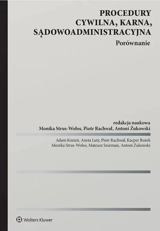 Procedury cywilna, karna, sądowoadministracyjna - tantis.pl