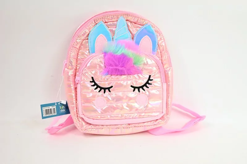 Plecak puffy Unicorn różowy STnux - tantis.pl