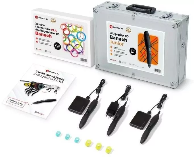 Długopisy 3D Banach Junior + filament + pak. edu - tantis.pl