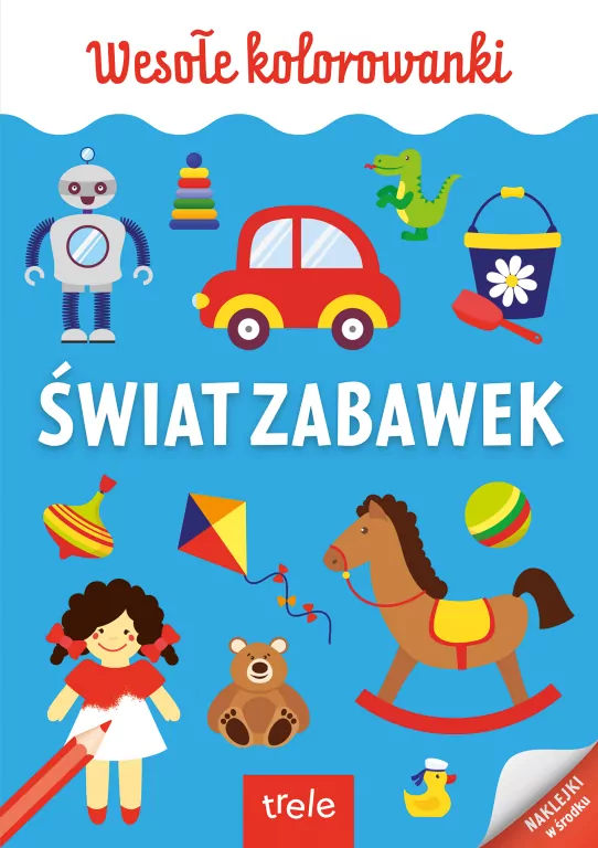 Świat zabawek. Kolorowanka A4 - tantis.pl