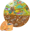 Puzzle okrągłe 150. Dinozaury - tantis.pl