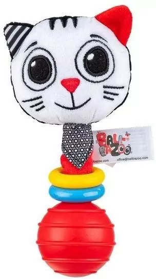 Grzechotka Kotek sensory - tantis.pl