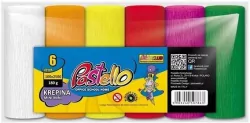 Krepina mini 10x250cm 180g 6 kolorów intensywnych