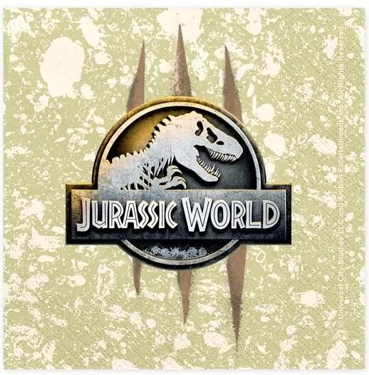 Serwetki Jurassic World 33x33cm - tantis.pl