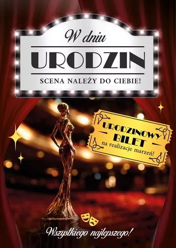 Karnet Urodziny - tantis.pl