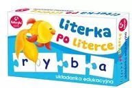 Literka po literce. Układanka edukacyjna - tantis.pl
