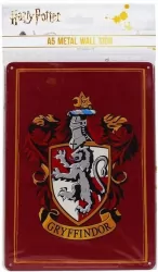 Harry Potter Tabliczka metalowa Herb Gryffindoru