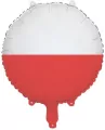 Balon foliowy Flaga Polski 35cm - tantis.pl