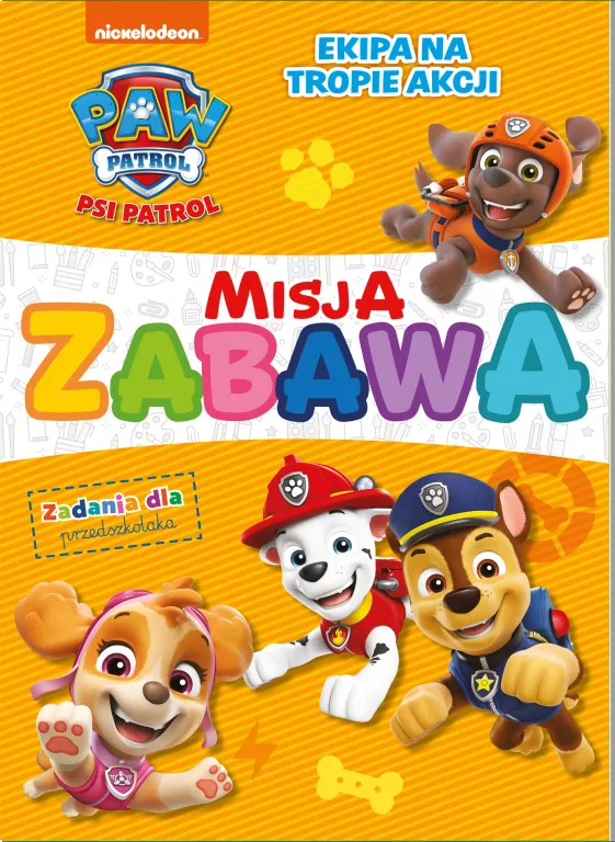 Psi Patrol. Misja zabawa cz. 2 Ekipa na tropie akcji - tantis.pl