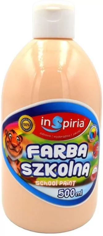 Farba szkolna 500ml. Cielista - tantis.pl