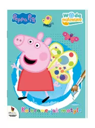 Peppa Pig. Kolorowe jak motyle. Wodą malowane. Cz.10