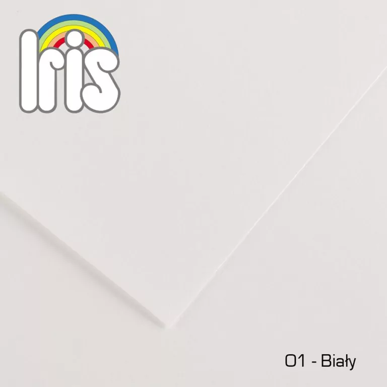 Karton IRIS 70x100 240g 25ark  01-biały, cena za 1szt. - tantis.pl